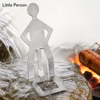 Funny Stainless Steel BBQ Sausage Holder