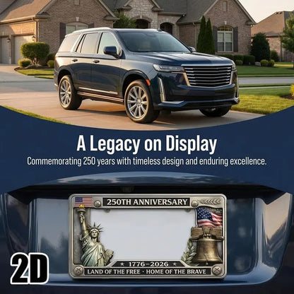 250th Anniversary Commemorative License Plate Frame