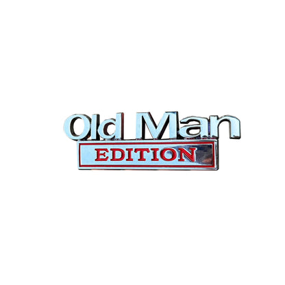 🔥Old Man Edition Car Emblem