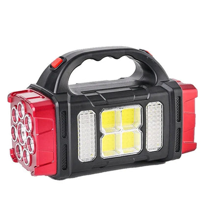 📢📢50% OFF !! ⏰Waterproof, impact-resistant, and bright enough to light up the whole campsite. 🔦Handheld solar flashlight