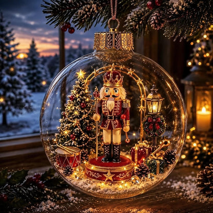 49% OFF This Week Promotions🎉🎉Glowing Christmas Diorama Ornament