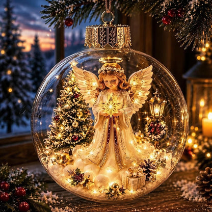 49% OFF This Week Promotions🎉🎉Glowing Christmas Diorama Ornament