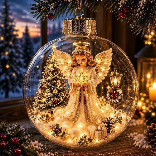 49% OFF This Week Promotions🎉🎉Glowing Christmas Diorama Ornament