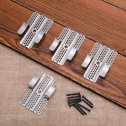 10 Pack Drywall Repair Clips, 1/2 inch Drywall Fastener Clip with 20 Screws