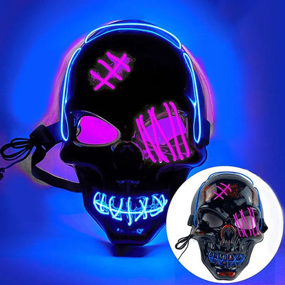 Halloween LED Skull Mask -👏Most Popular in 2026!