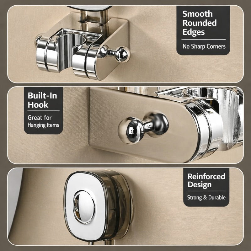 Suction Shower Head Holder