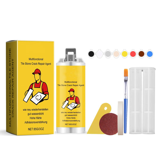 Kit de Reparación Multifuncional para Grietas en Azulejos y Piedras