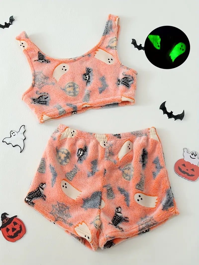 💥40% Off 🎃Halloween  vest pajamas set👻