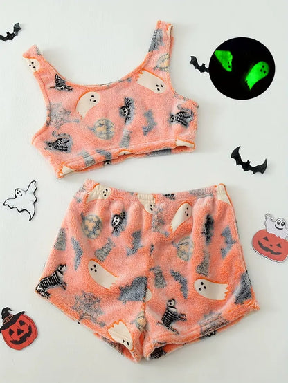 💥40% Off 🎃Halloween  vest pajamas set👻