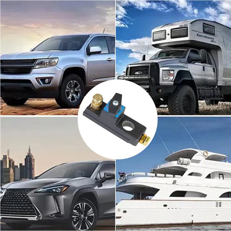 🔋🚗 12V/24V Battery Disconnect Switch for Vehicles – Dual Voltage, 250A, Enhanced Safety & Easy Installation!