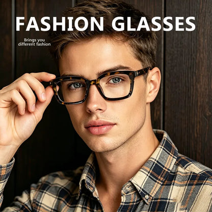 Buy 1 get 1 Free👓Tortoiseshell Reading Glasses – Blue Light Blocking Oversized Square Readers