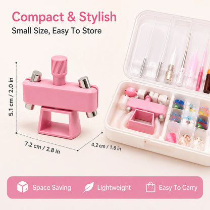 Glass Bead Cat-Eye Nail Magnet Tool | 3D Cat-Eye Manicure Tool
