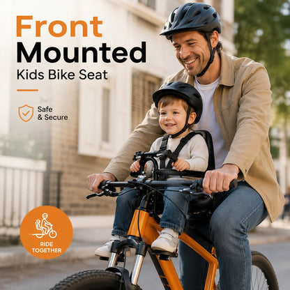 ⏰Front Mounted Kids Bike Seat