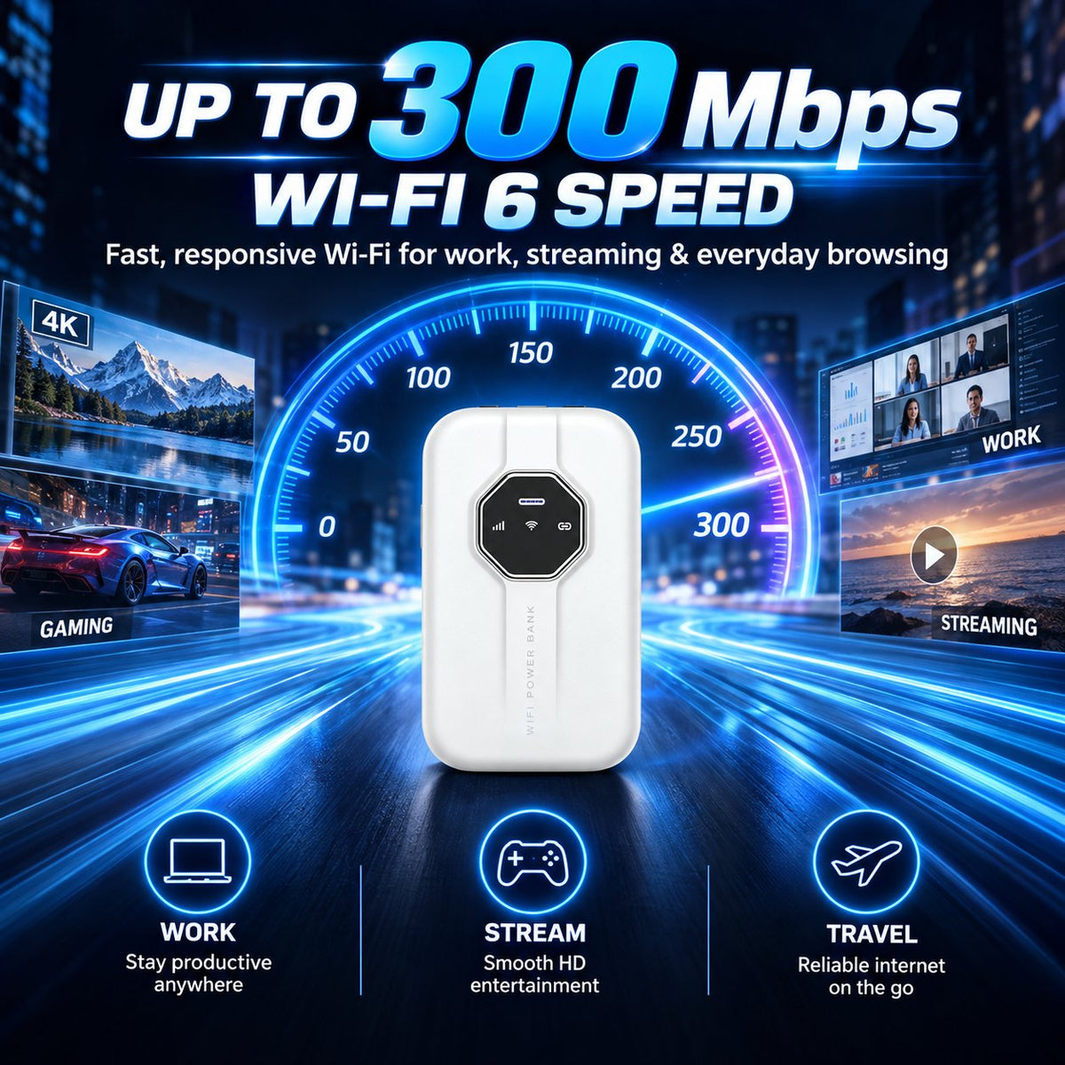 [Global Coverage] Boundless Portable Wi-Fi– 🛜