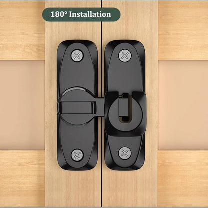 Multi-Angle Sliding Door Lock
