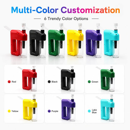 ✨ Portable Handheld Electric Filtration Device | Compact Glass Chamber Design with Electric-Assisted Operation & 6 Color Options