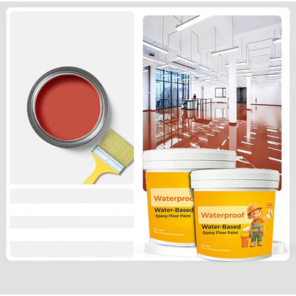 💯Waterproof Water-Based Epoxy Floor Paint