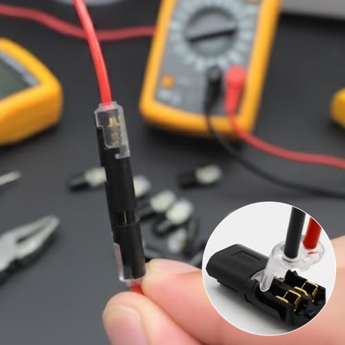 Wire Nut Killer:  Double-Wire Push-In Connector