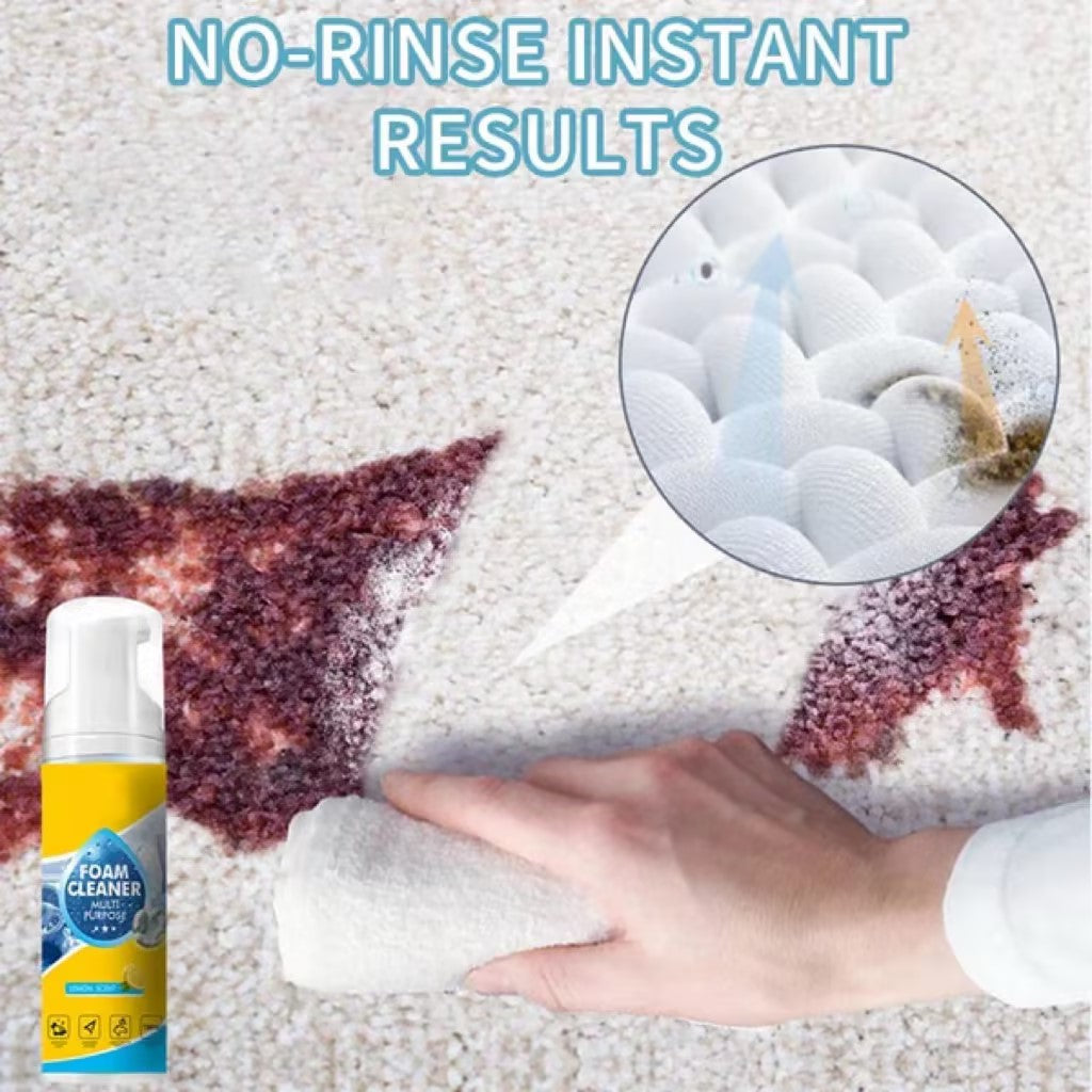🔥Powerful & Multipurpose Car Interior Foam Cleaner
