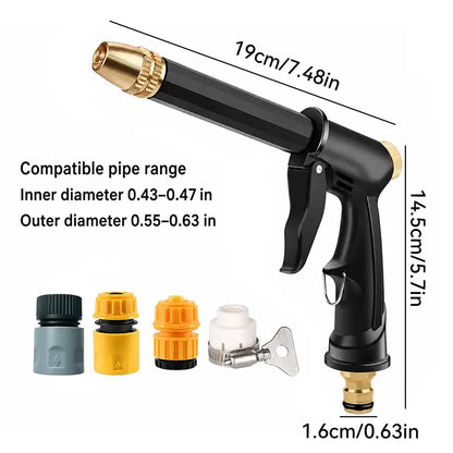 🔥OFERTAS CALIENTES 49% DE DESCUENTO💦Potente Lavacoches de Alta Presión para el Hogar y Pulverizador de Jardín