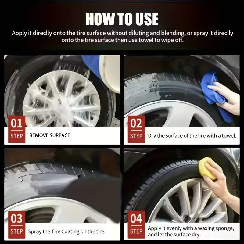 📢📢Buy 2 Get 1 Free ⏰Tire Gloss Protection Agent
