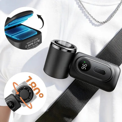 🔥Miniventilador portátil de mano con clip 2026