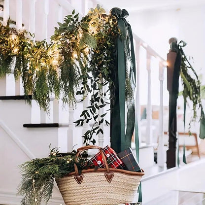 🎄Lush Artificial Cedar Garland