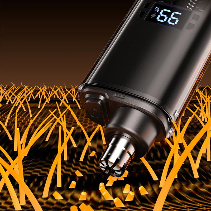 👃 Recortador Eléctrico Inteligente de Vello Nasal | Aseo sin dolor y Diseño impermeable | El regalo perfecto para el cuidado personal 🎄✨