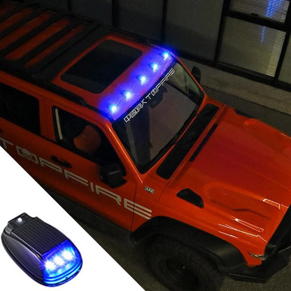 ⚡Hot Sales 🔥Solar Car Roof RGB Strobe Light - Free Remote Control Included
