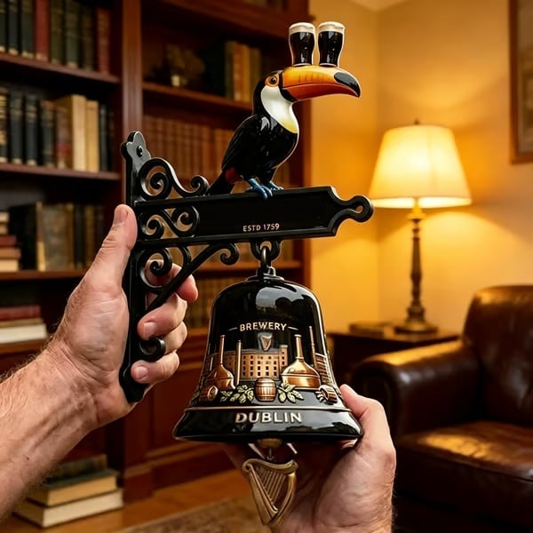 🔥HOT SALE 49% OFF🎉🍺Vintage Celtic Toucan Wall Bell – Classic Tavern Decor For Entry & Home Bar