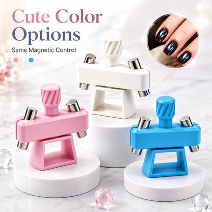 Glass Bead Cat-Eye Nail Magnet Tool | 3D Cat-Eye Manicure Tool
