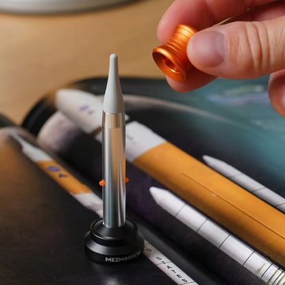 A kinetic desktop toy capable of pulling off an "impossible landing."