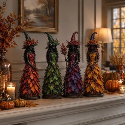 🔥ÚLTIMO DÍA 50% DTO. - 🧙‍♀️Figura de Bruja de Otoño Encantado (📦Compra 2 Envío Gratis)