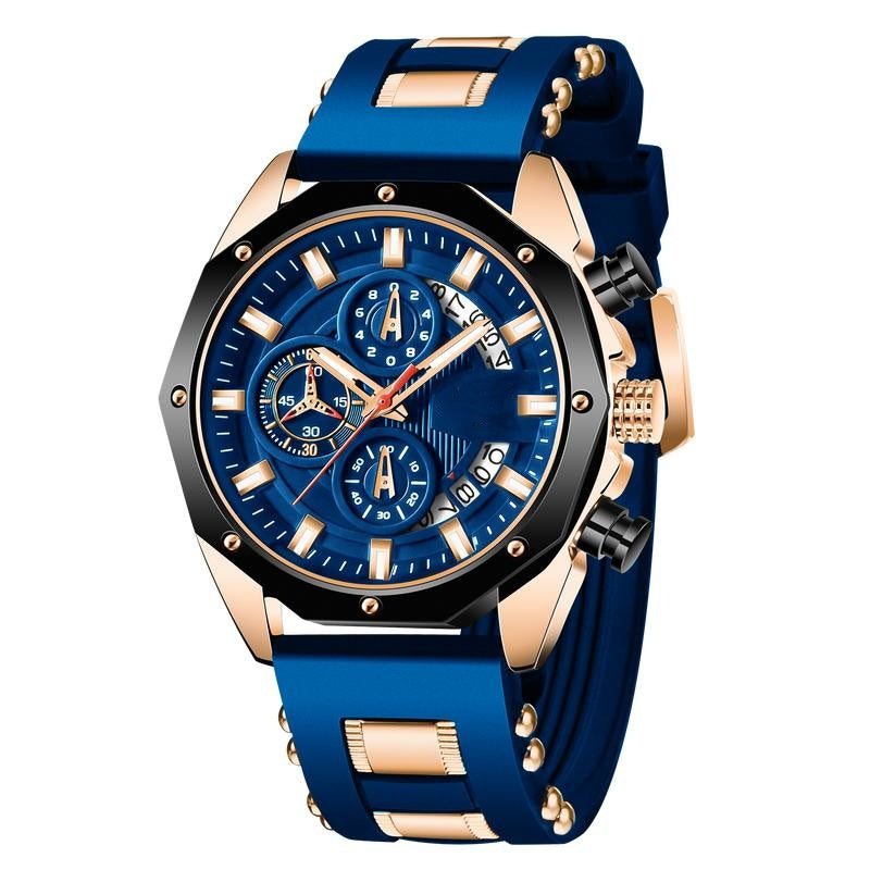 ⏳🔥LIMITED-TIME 50% OFF! ⏰Men's Outdoor Waterproof Sport Quartz Watch – Chronograph function, durable & water-resistant – Perfect for sports, travel & daily wear 🏃‍♂️