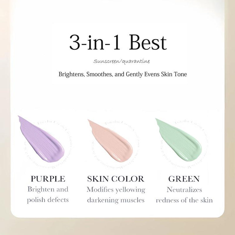 🌸 50% OFF NOW! 🌸3-color Delicate Hydration Brighten Skin Tone Waterproof Concealer Isolation Cream