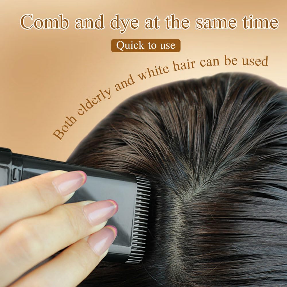 🔥Hot Sale👍🏻Portable hair coloring comb, easily covers gray hair