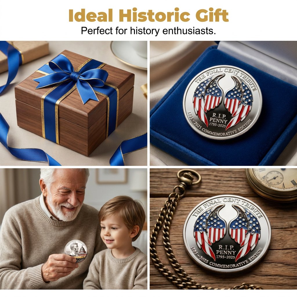 🏆New Year 49% OFF-THE FINAL CENT 1793–2025 · END OF AN ERA