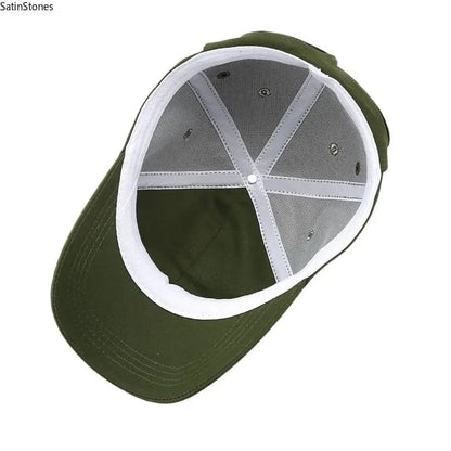 🧢🕶 Korean-Style Pilot Baseball Cap - 100% Cotton