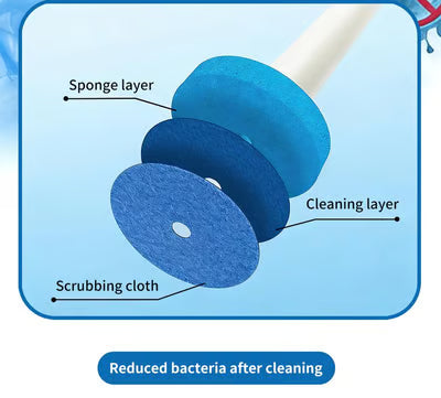 🔥LAST DAY SALE ＄28.99!!⚡50K+ SOLD!🚽💦Hands-Free Cleaning Gadget🧽Disposable toilet cleaning tool