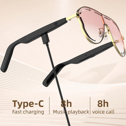 💕Hot sale 45% OFF😎 Smart Bluetooth 5.4 Audio Sunglasses – Open-Ear, UV & Blue Light Protection