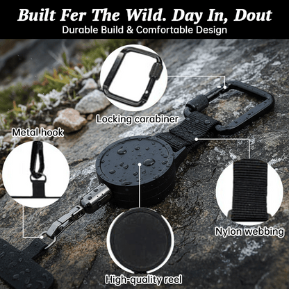 Outdoor Anti-Theft Retractable Phone Lanyard