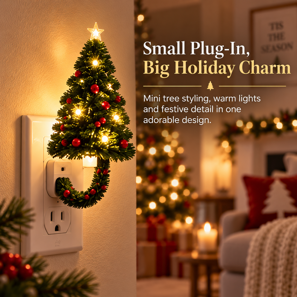 【 Limited 5% discount🎄& Free Shipping🎁】Christmas Tree Projector Night Light✨