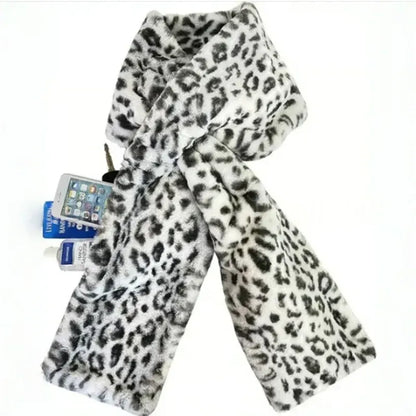 🎄50% OFF NOW! 🎉50K+ SOLD!🎁Cozy Scarf with Hidden Pocket – Warm, Soft & Secure Zipper🧣