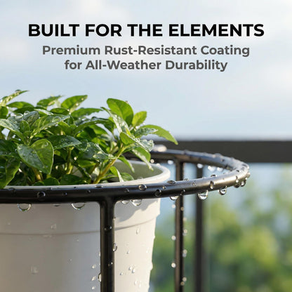 Floating Railing Hanging Pot Holder