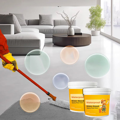 💯Waterproof Water-Based Epoxy Floor Paint
