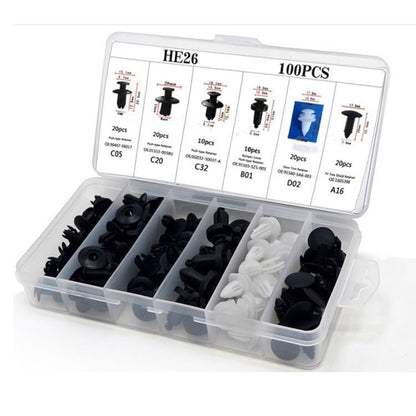 ✨100pcs Universal Expansion Screw Clips Set