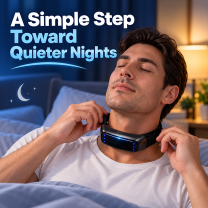 Wearable Anti-Snoring Neck Device – Simple Bedtime Snoring Support