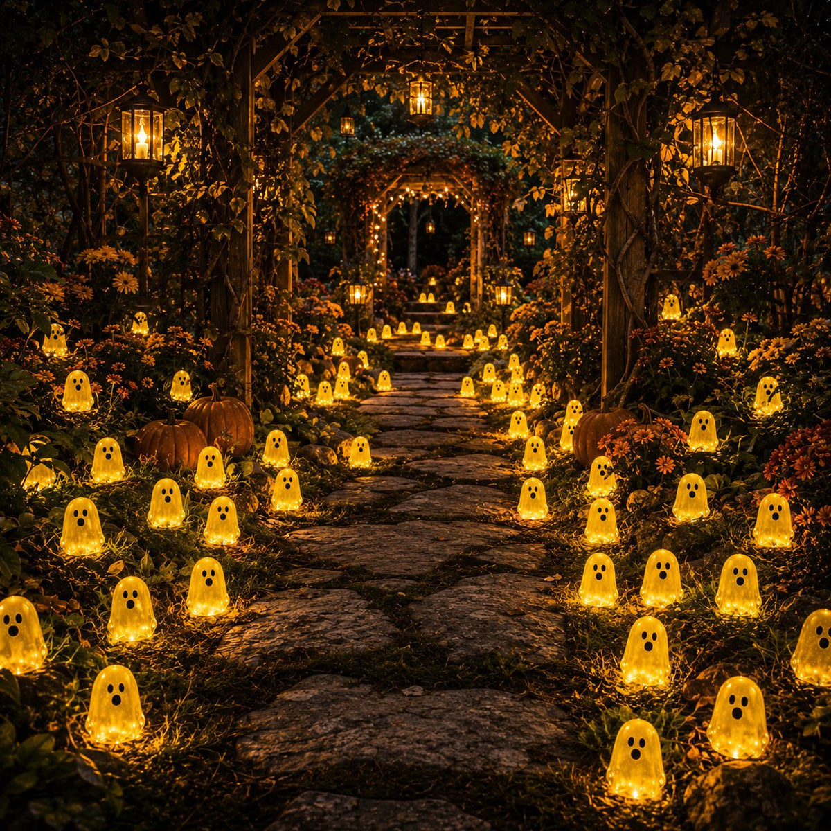 💥 From Only $9.99 👻 Glow-in-the-Dark Mini Ghosts – 8-Colour Halloween Mix