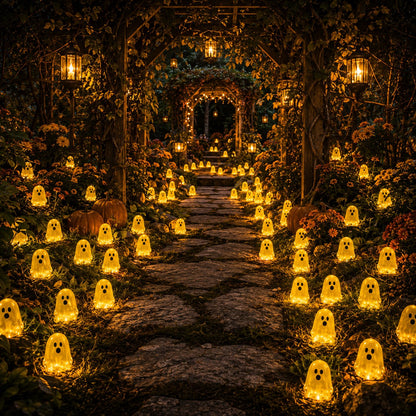 💥 From Only $9.99 👻 Glow-in-the-Dark Mini Ghosts – 8-Colour Halloween Mix