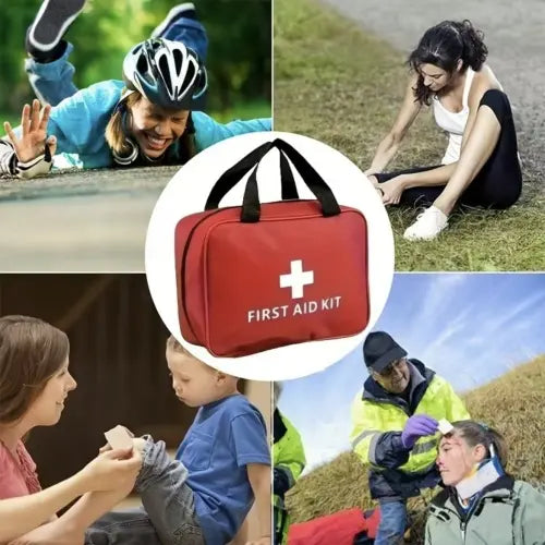 160 Piece Waterproof First Aid Kit for Emergencies